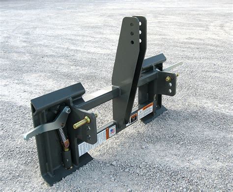 adaptor for skid steer backhoe to tractor 3pt hitch|3 point to skid steer adapter.